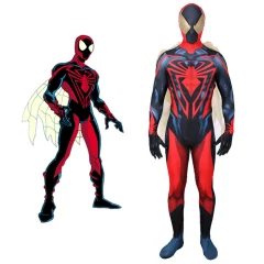 Spiderman Unlimited Peter Parker Cosplay Costume Kids Adults