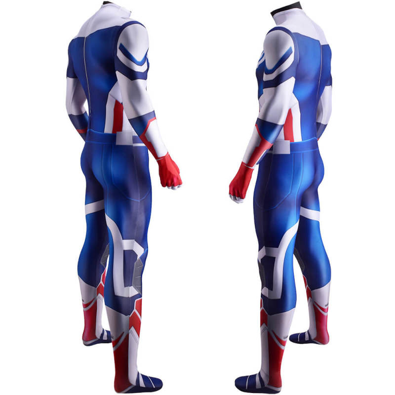 The Falcon and the Winter Soldier Sam Wilson Captain America Cosplay Costume Adult Kids