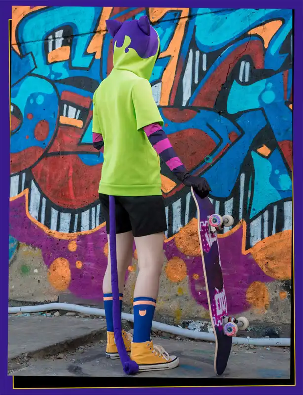 Anime SK8 the Infinity SK∞ Miya Chinen Skater Cosplay Costume