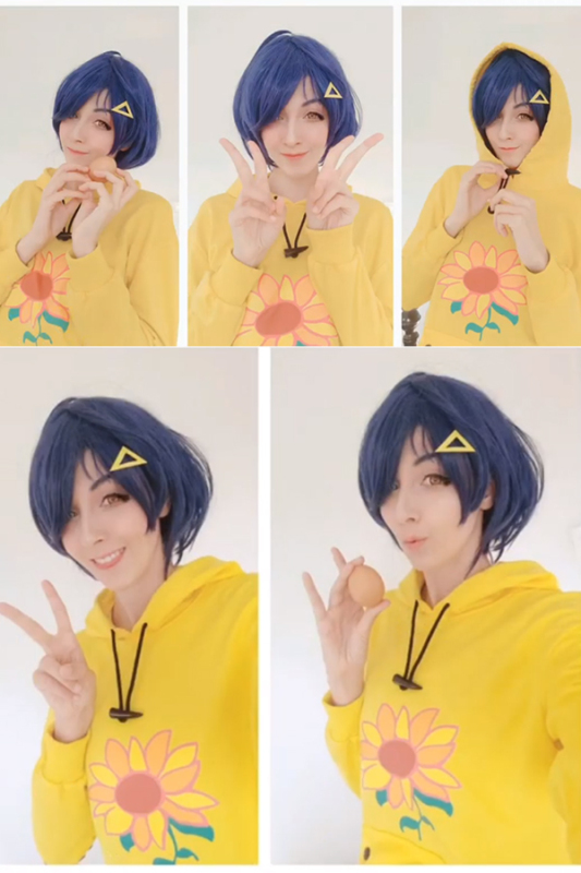 Wonder Egg Priority Ohto Ai Yellow Sunflower Hoodie Homewear Takerlama