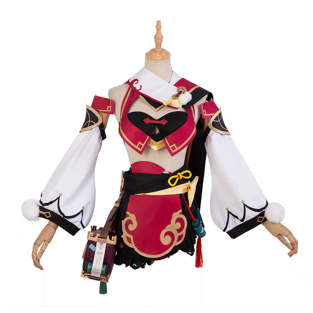Genshin Impact 1.5 Yanfei Cosplay Costume