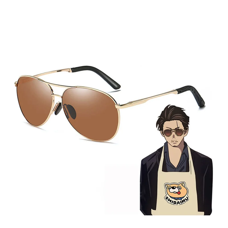 Gokushufudou The Way of the Househusband Tatsu Apron Glasses Cosplay Props