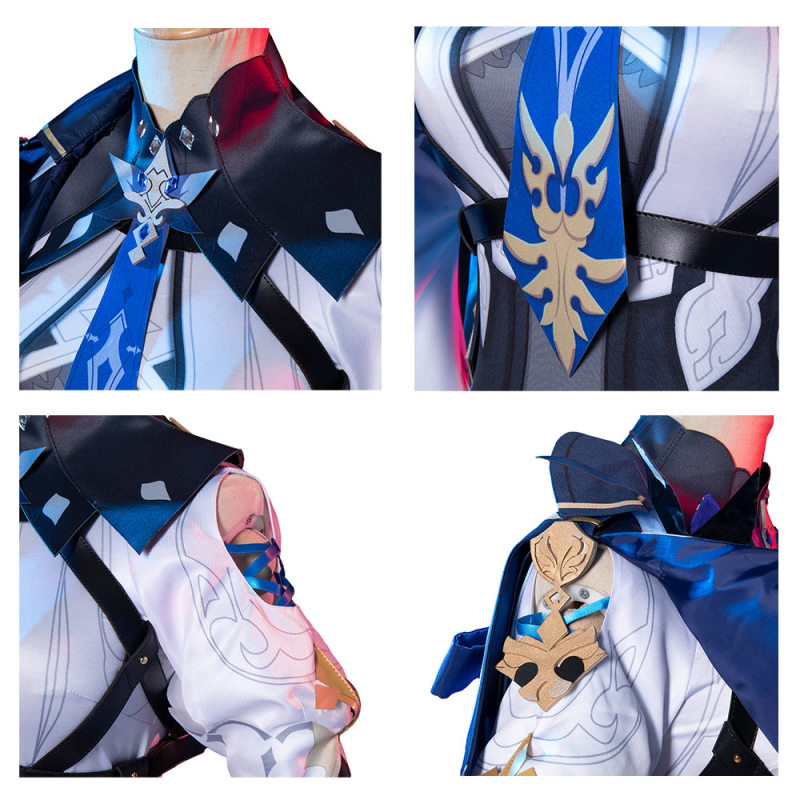 Genshin Impact 1.5 Eula Cosplay Costume