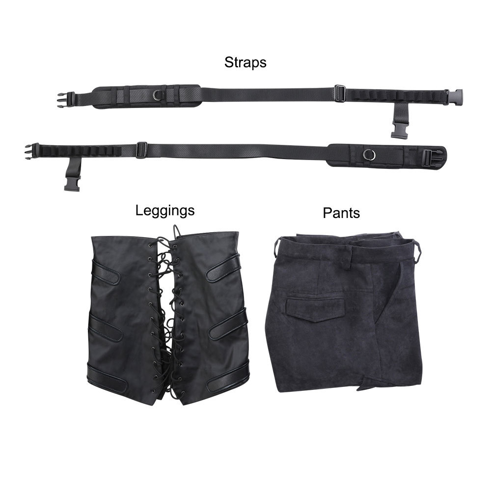 The Falcon and the Winter Soldier Bucky Barnes Cosplay Costume (No Boots)
