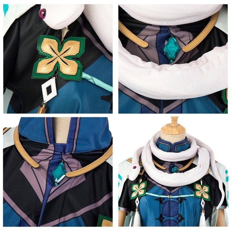 Game Genshin Impact Baizhu Cosplay Costume