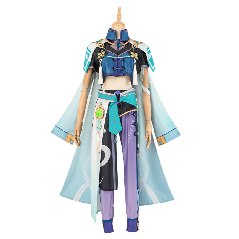 Game Genshin Impact Baizhu Cosplay Costume