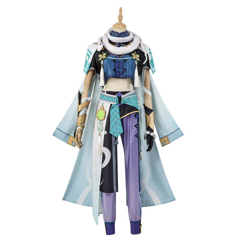 Game Genshin Impact Baizhu Cosplay Costume