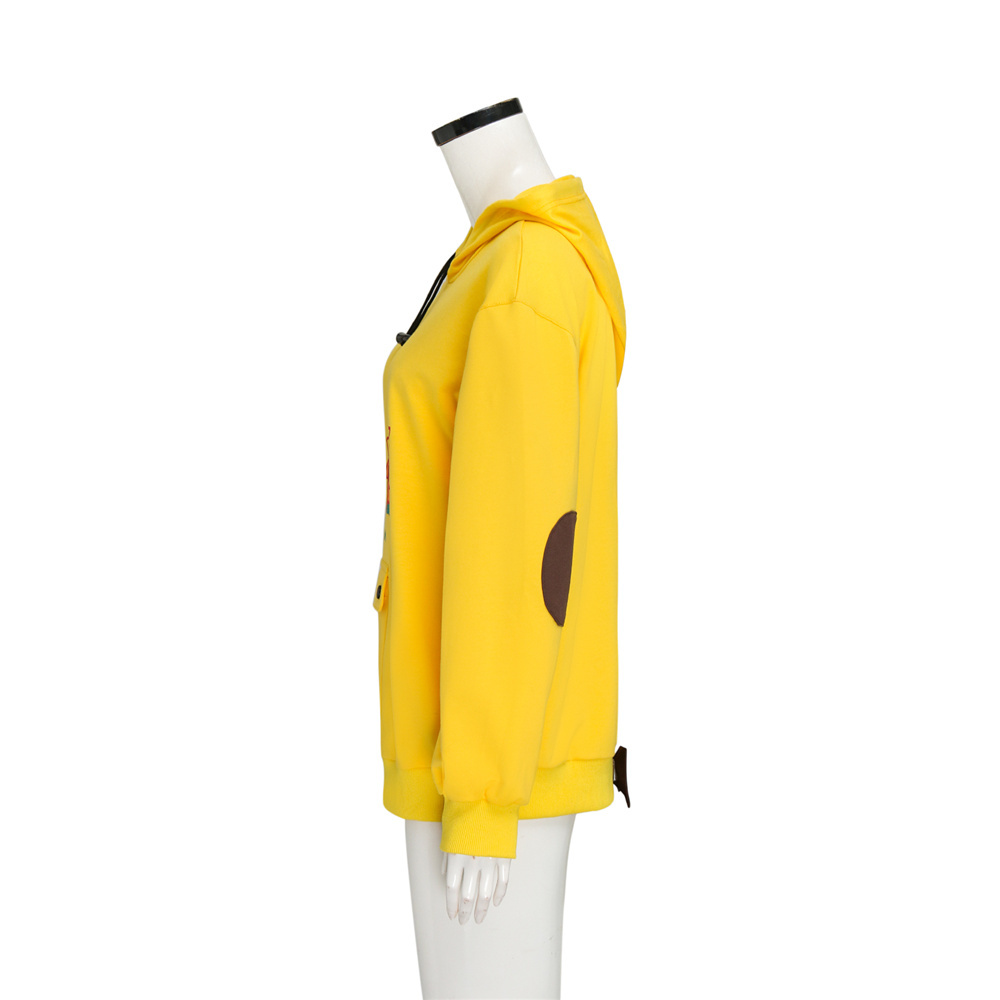 Wonder Egg Priority Ohto Ai Yellow Sunflower Hoodie Homewear Takerlama