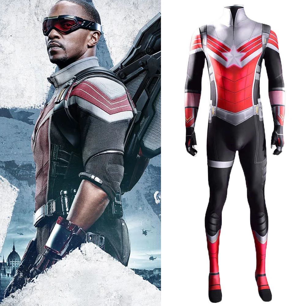 navy blue dress for baby girl The Falcon and The Winter Soldier Sam Wilson Captain America Cosplay Costume,Kids / XL