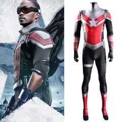 The Falcon and the Winter Soldier Sam Wilson Captain America Cosplay Costume