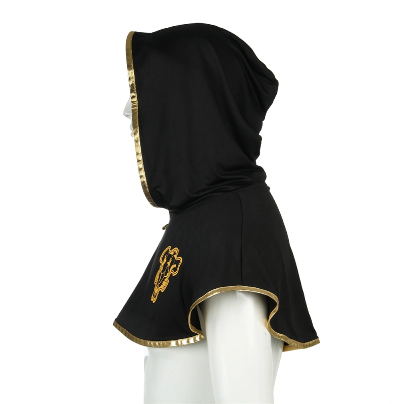 Black Clover Asta Cape Headband Cosplay Costume