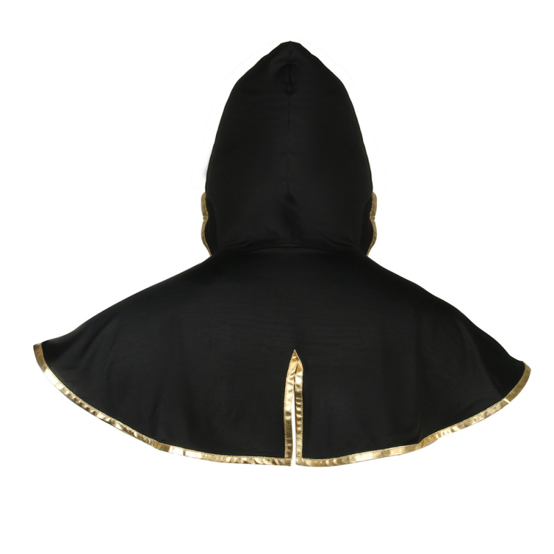 Black Clover Asta Cape Headband Cosplay Costume