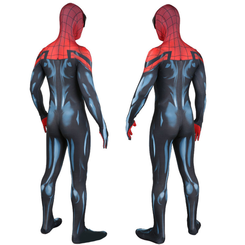 Otto Octavius Cosplay Costume The Superior Spiderman Peter Parker Jumpsuit Adults Kids