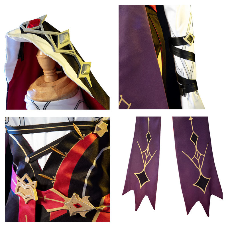 Genshin Impact Rosaria Halloween Cosplay Costume