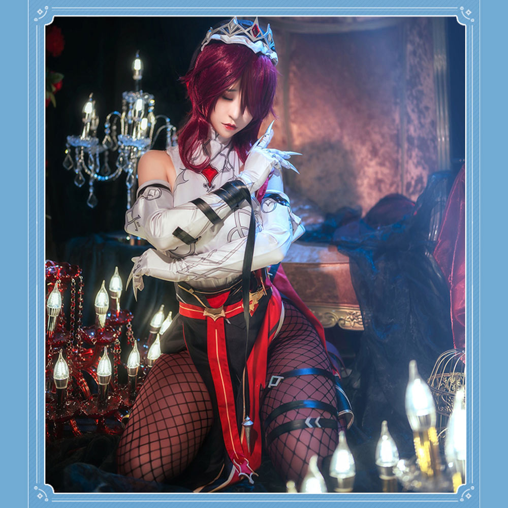 Genshin Impact Rosaria Cosplay Costume Takerlama