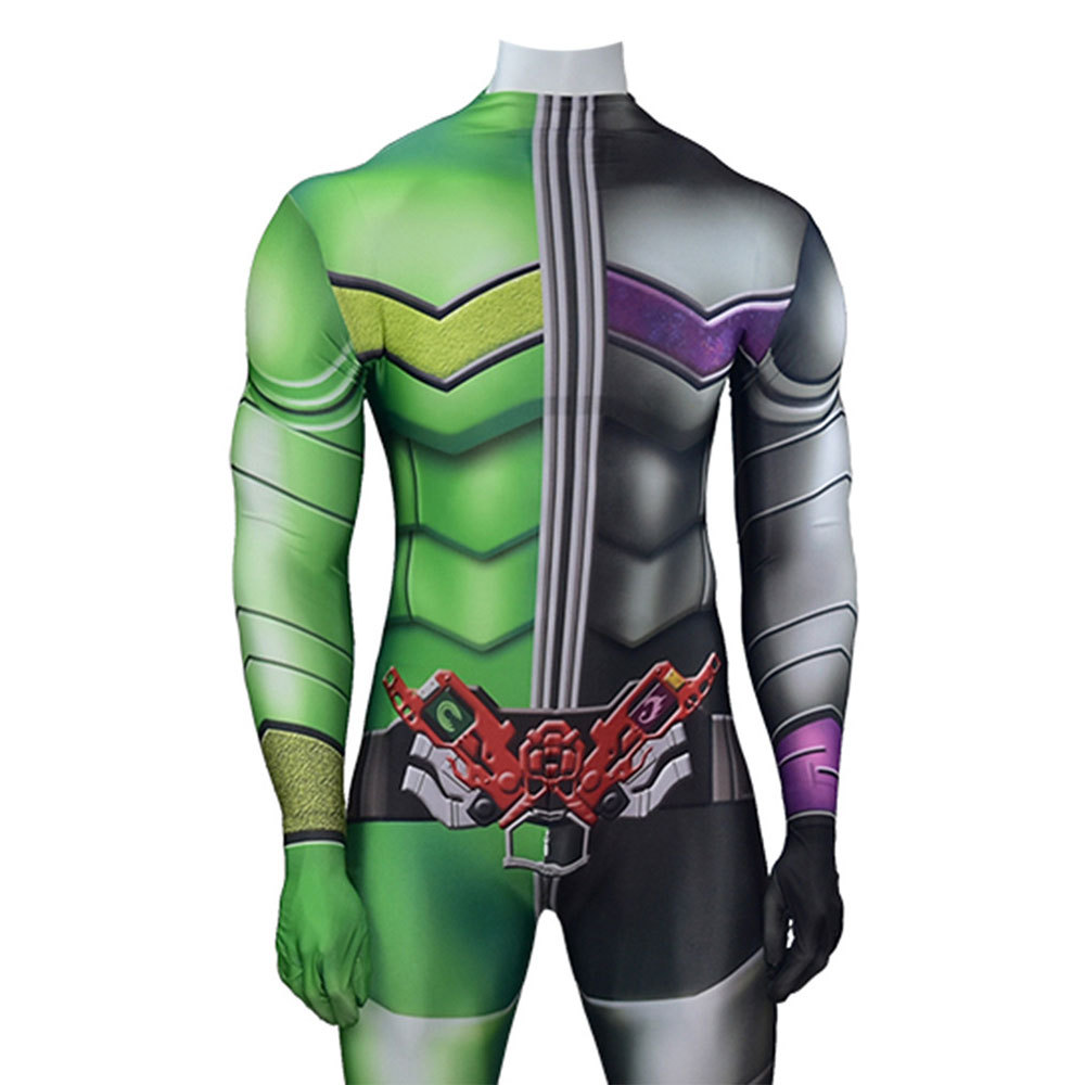 Kamen Rider W Kamen Rider Double Cosplay Costume Adult Kids