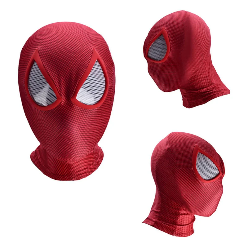 Scarlet Spider Ben Reilly Cosplay Costume Adult Kids