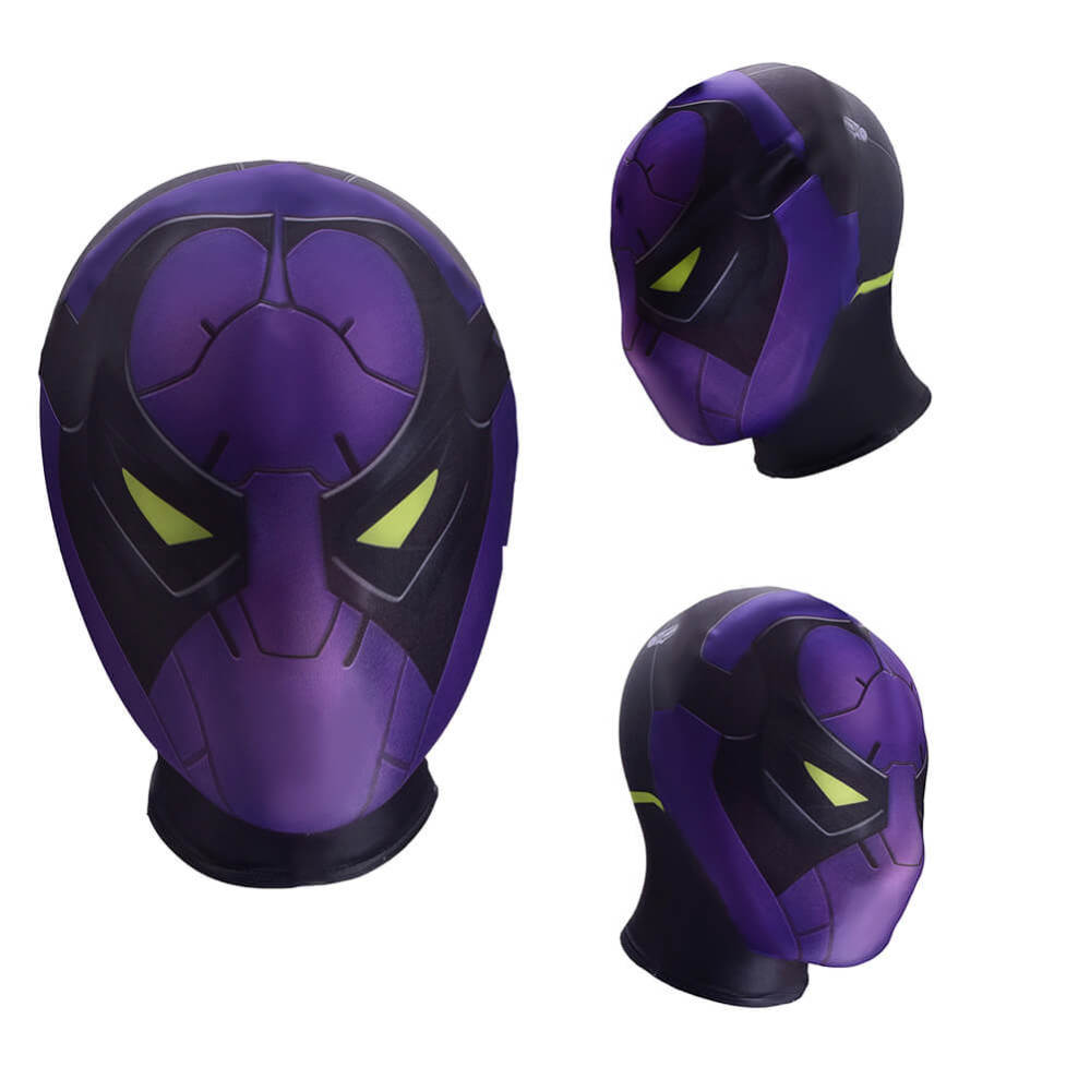 Spiderman Miles Morales PS5 Prowler Aaron Davis Cosplay Costume Adult Kids