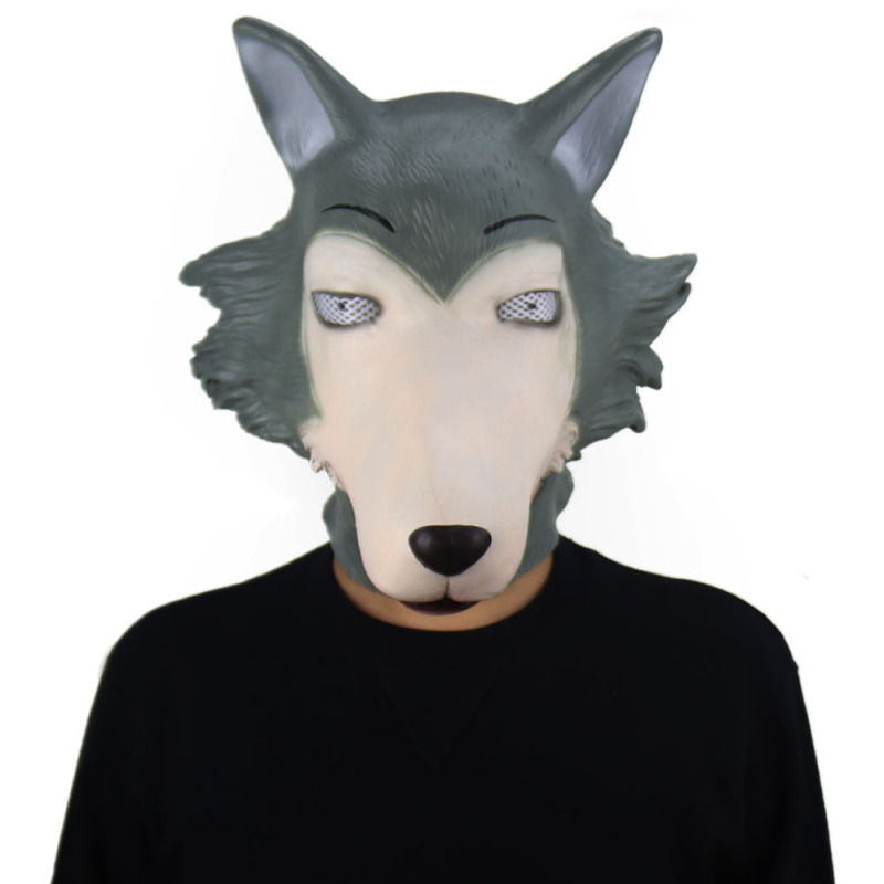 Beastars Legoshi Wolf boy Mask Halloween Legosi Cosplay Props