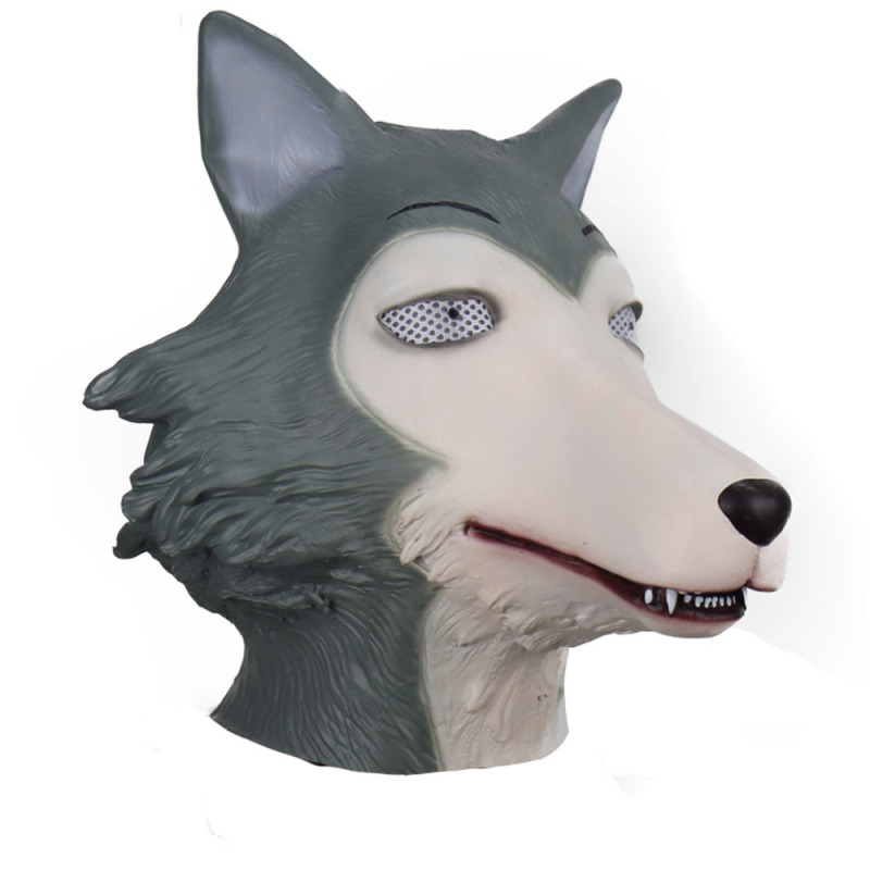 Beastars Legoshi Wolf boy Mask Halloween Legosi Cosplay Props