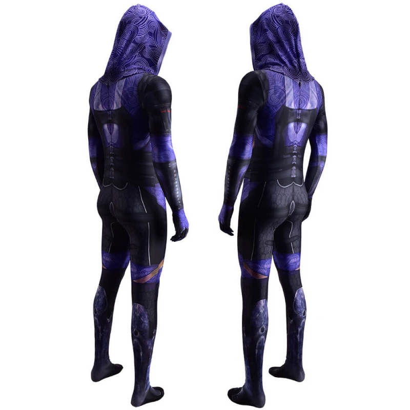 Mass Effect 2 Tali Zorah nar Rayya Cosplay Costume Kids Adults