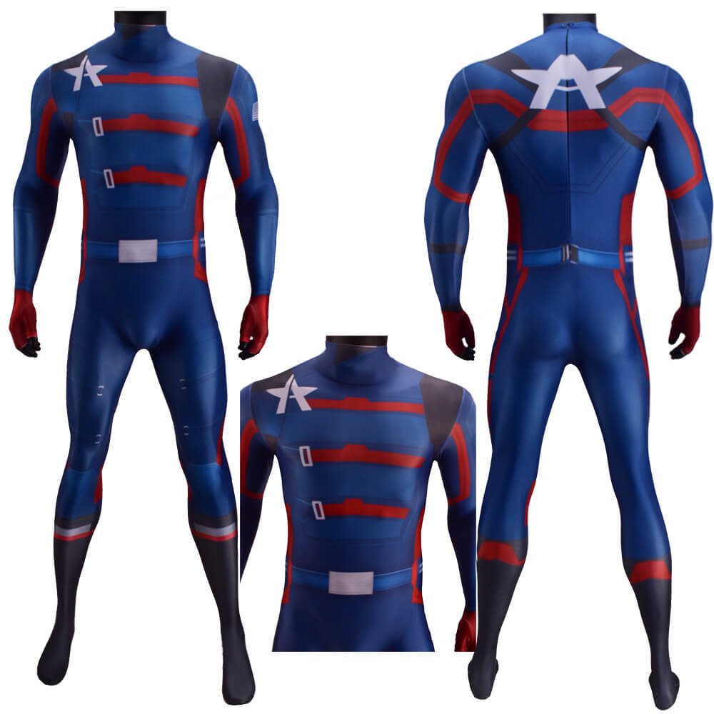 The Falcon and the Winter Soldier US Agent Captain America Cosplay Costume Adult Kids