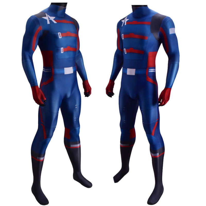 The Falcon and the Winter Soldier US Agent Captain America Cosplay Costume Adult Kids