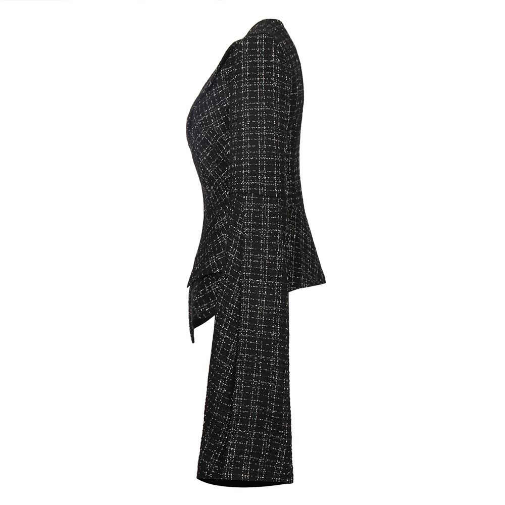 2021 Cruella De Vil Emma Stone Black Coat