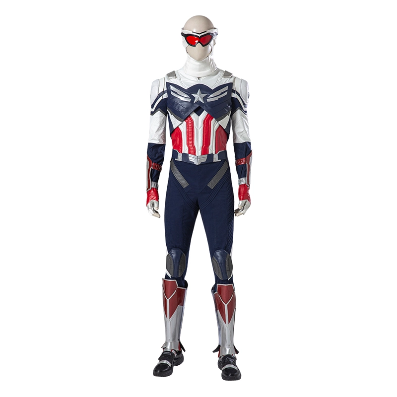 New Captain America Cosplay Costume The Falcon and the Winter Soldier Sam Wilson Outfit S M XL In Stock