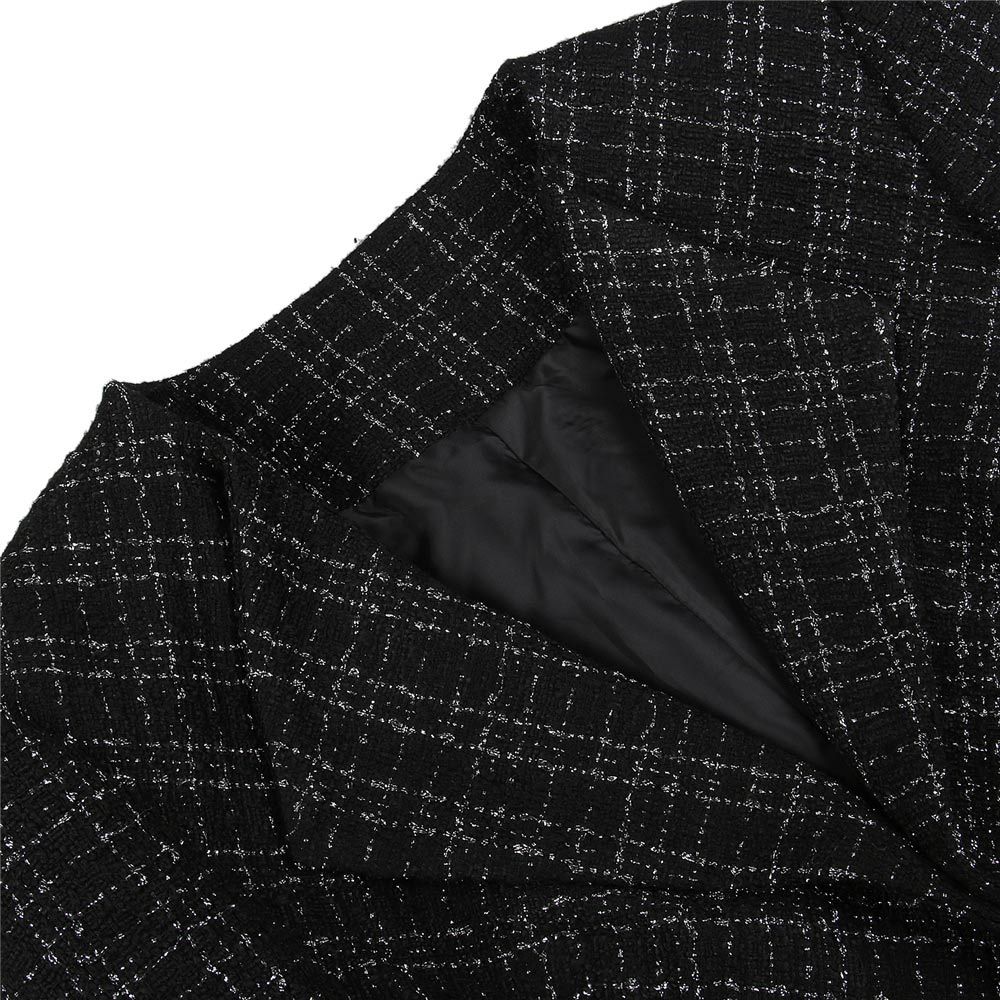 2021 Cruella De Vil Emma Stone Black Coat