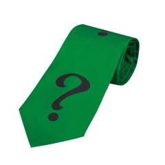 Riddler Edward Nigma Question Mark Tie Cosplay Accessory( Ready To Ship)