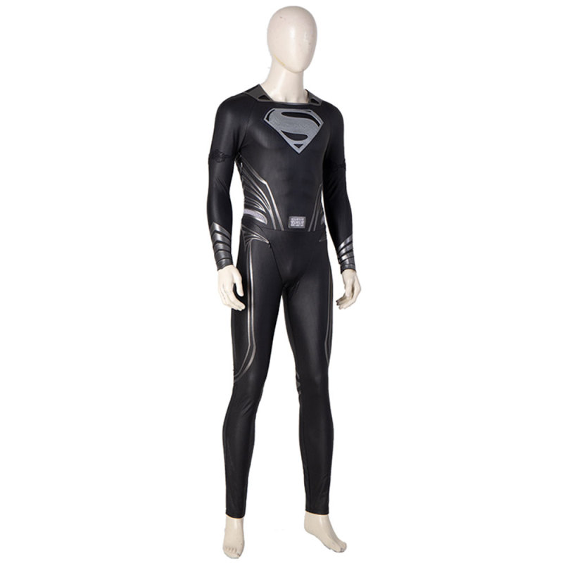 Superman Justice League Cosplay Costume Black Suit Takerlama