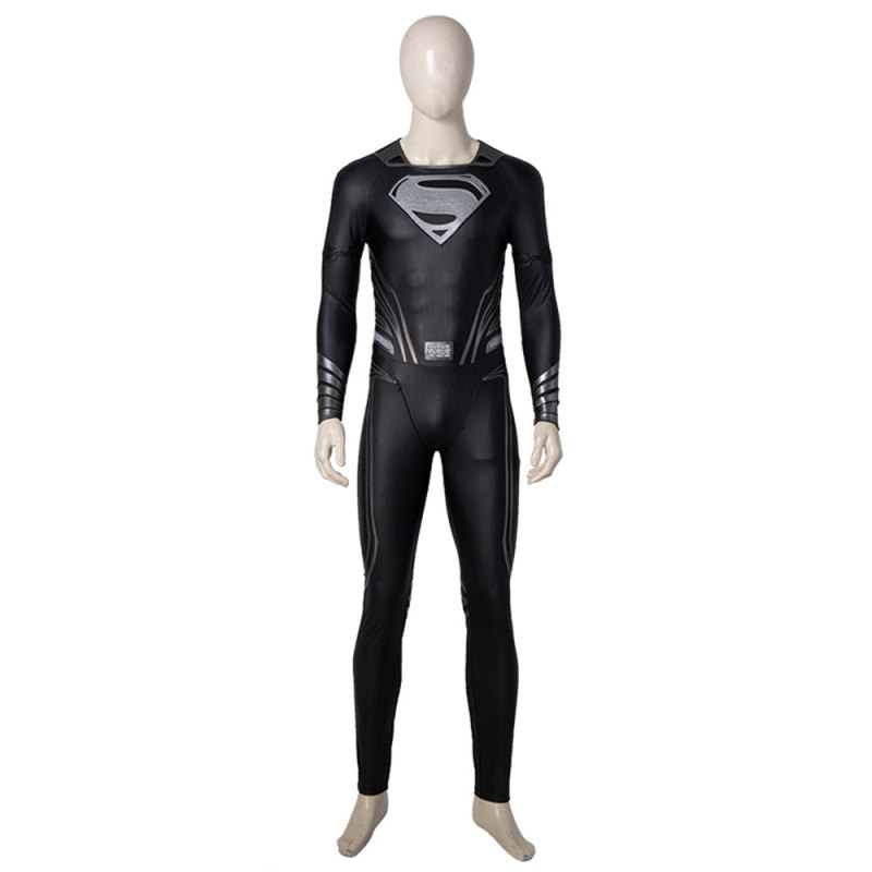 Superman Justice League Cosplay Costume Black Suit Takerlama