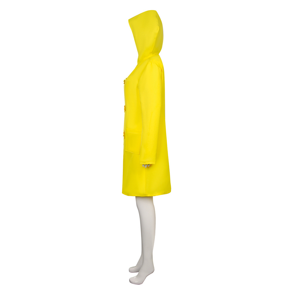 Game Little Nightmares Six Cosplay Coat Yellow