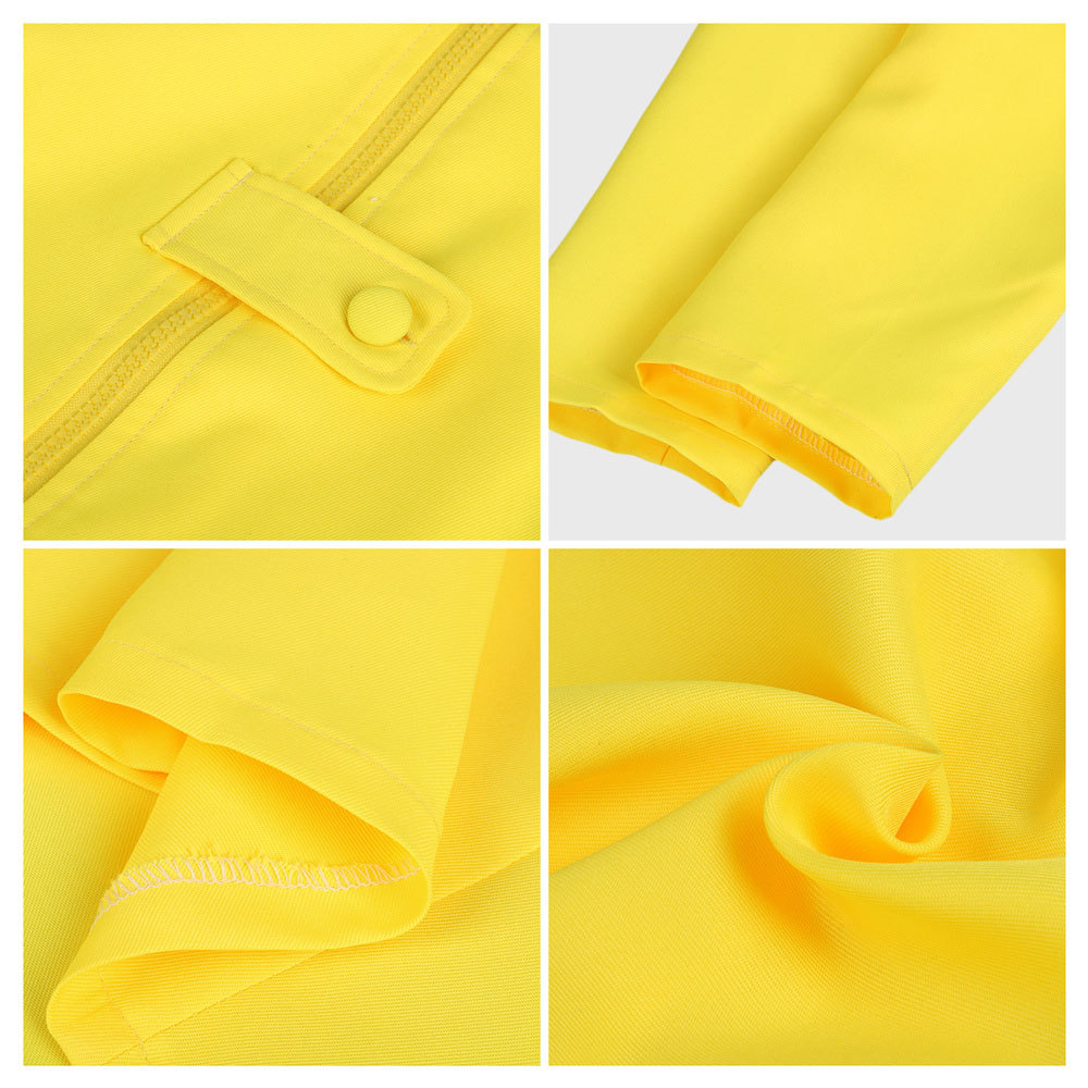Game Little Nightmares Six Cosplay Coat Yellow
