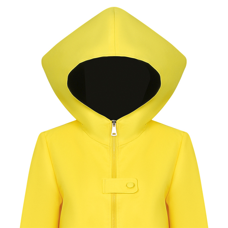 Game Little Nightmares Six Cosplay Coat Yellow