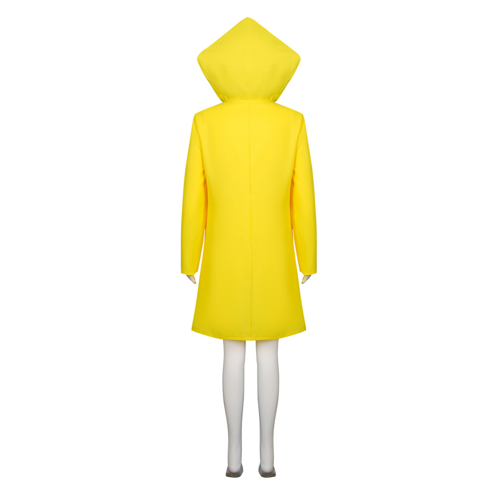 Game Little Nightmares Six Cosplay Coat Yellow