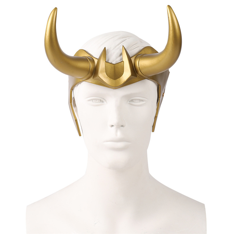 2021 TV Loki Crown Odinson Helmet Cosplay Props