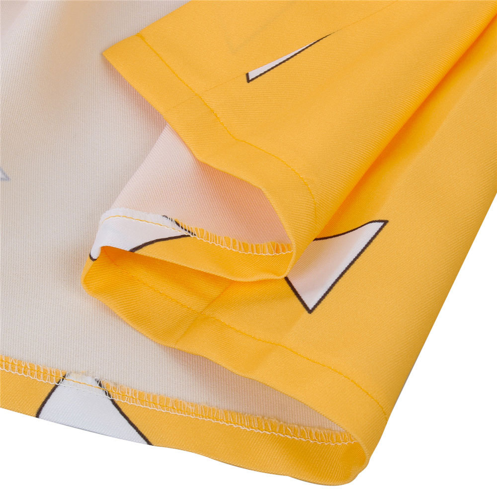 Demon Slayer Kimetsu no Yaiba Agatsuma Zenitsu Short Cloak with Accessories