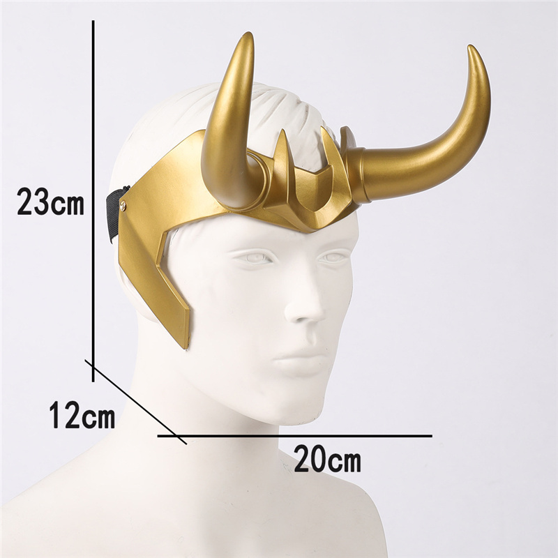 2021 TV Loki Crown Odinson Helmet Cosplay Props