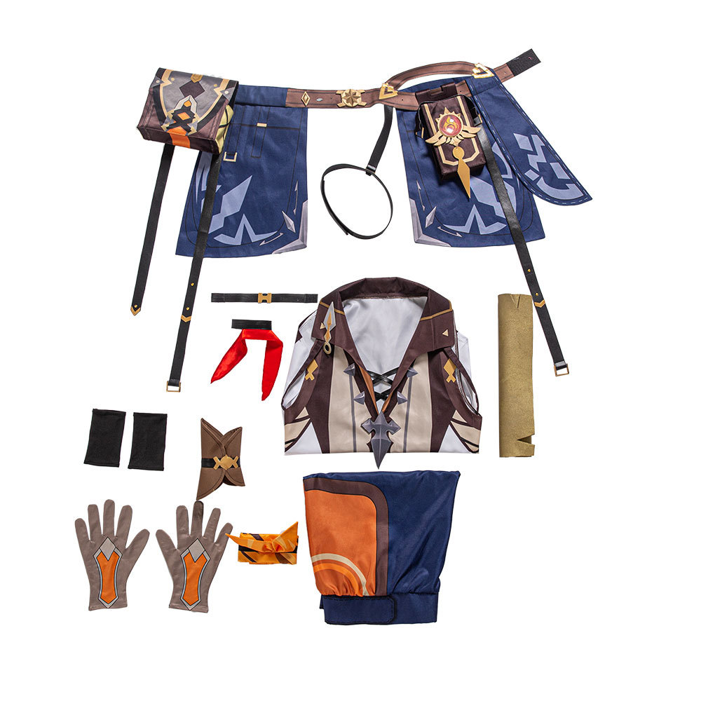 Genshin Impact Bennett Cosplay Costume Glasses