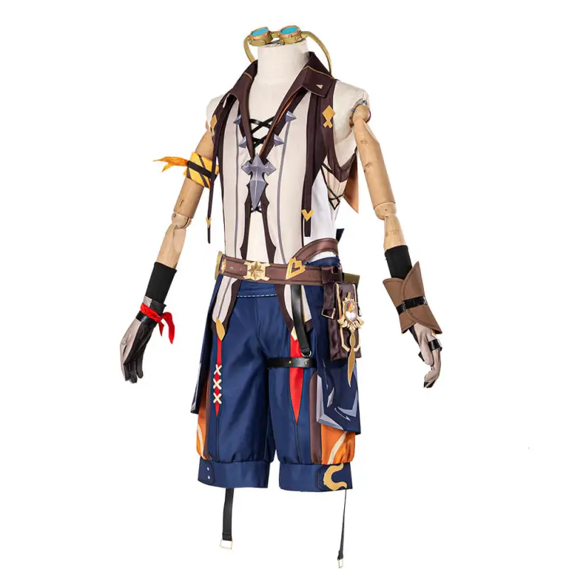 Genshin Impact Bennett Cosplay Costume Glasses