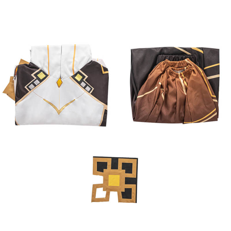 Genshin Impact Zhongli Archon Outfit Cosplay Costume