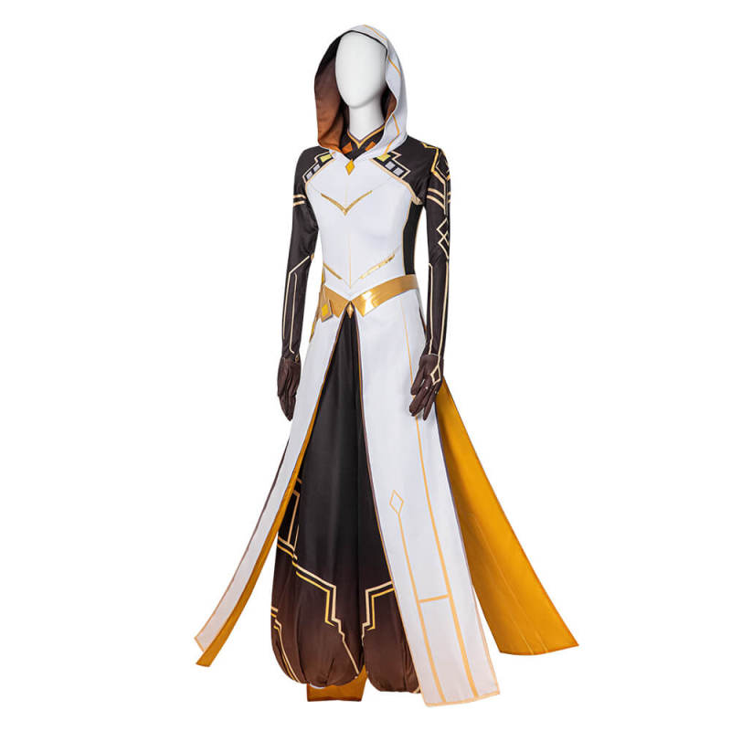 Genshin Impact Zhongli Archon Outfit Cosplay Costume