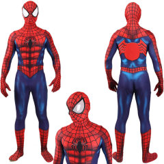 Ultimate Spider-Man Peter Parker Muscle Cosplay Costume Adults Kids