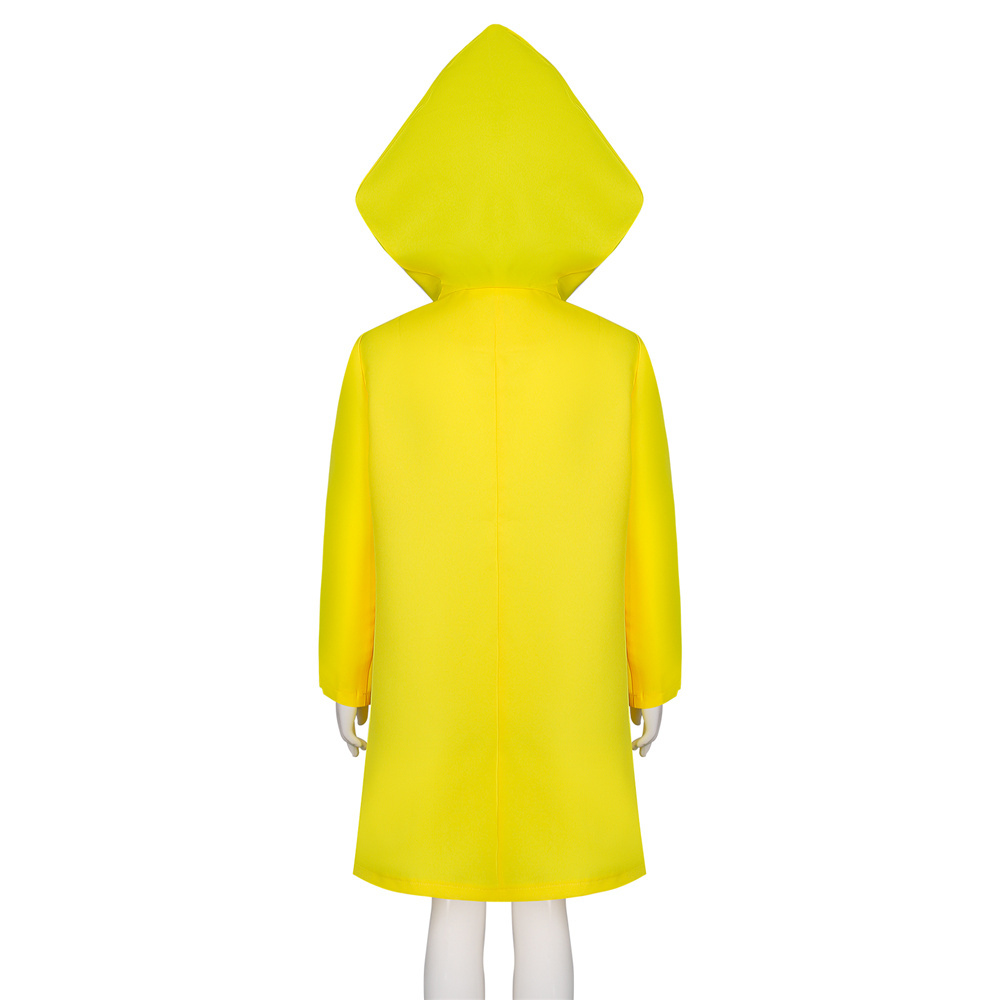 Kids Little Nightmares Six Cosplay Coat Yellow