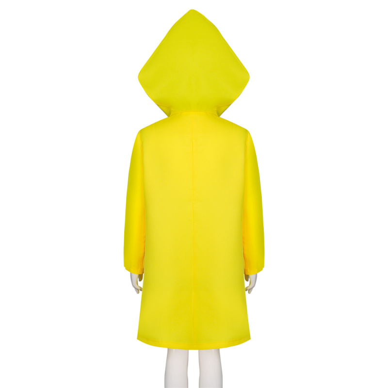 Kids Little Nightmares Six Cosplay Coat Yellow