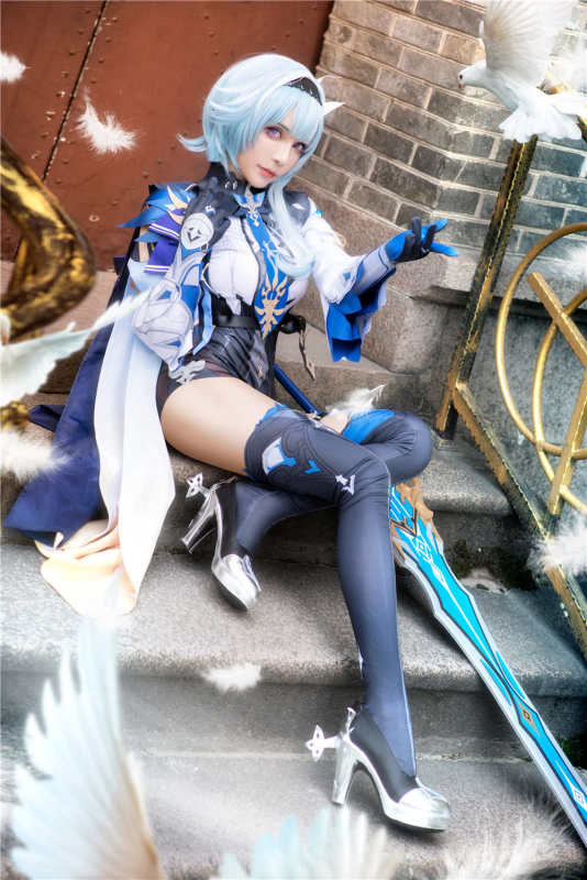 Genshin Impact 1.5 Eula Cosplay Costume