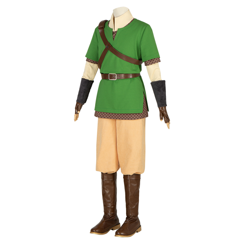 The Legend of Zelda: Skyward Sword Link Cosplay Costume (No Boots)