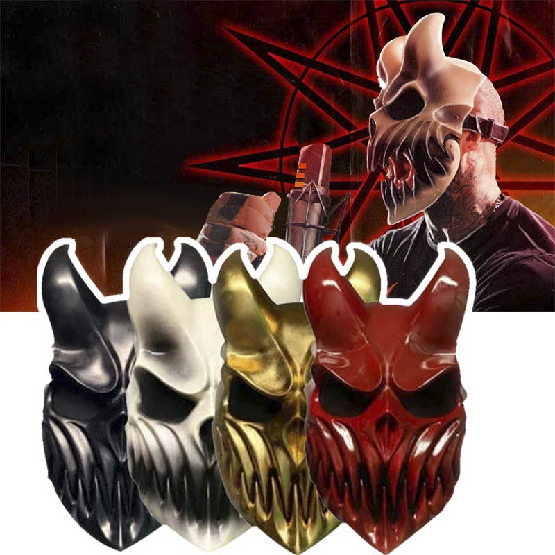 Slaughter to Prevail Alex Demon's Mask Demolisher Halloween Cosplay Accessory